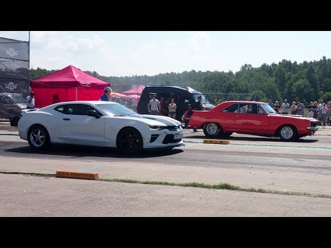 '71 Dodge Dart GT vs 2017 Chevrolet Camaro 2SS 6.2 1/4 mile drag race