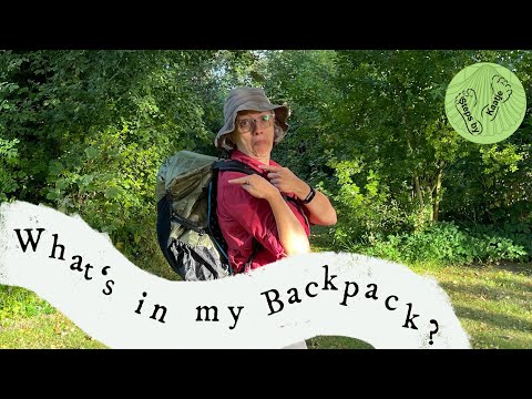 Whats in my backpack? Trying to pack lightweight to hike the GR5 in the South of France! #GR5