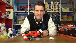 Rotes Auto mit generischer Figur, aber es gibt tolle Sticker: LEGO® 11375 Ferrari F2004