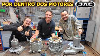COMO É POR DENTRO DO MOTOR DO JAC ELÉTRICO JS1 E JS4