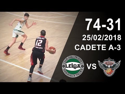Leioa v Águilas Salesianos - Resumen - Cadete A-3