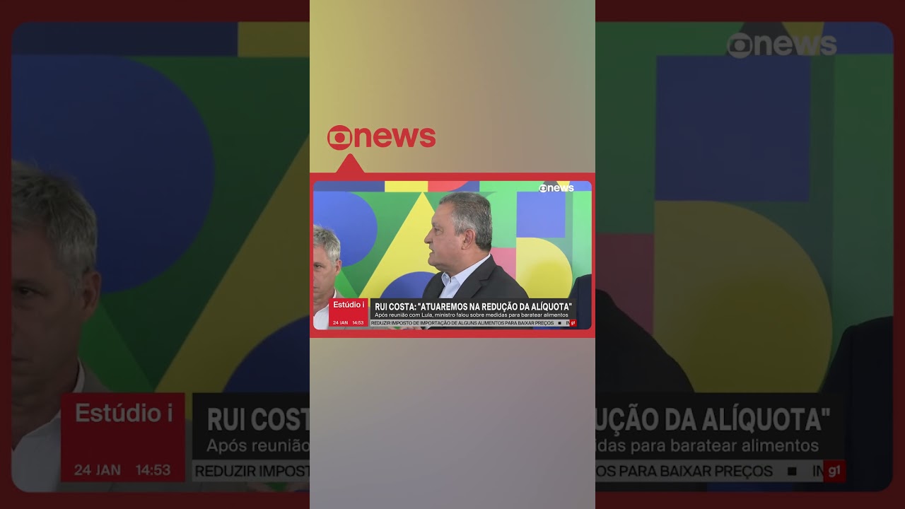Brasil não terá 'fiscal do Lula nos mercados', diz ministro Rui Costa #g1 #notícias