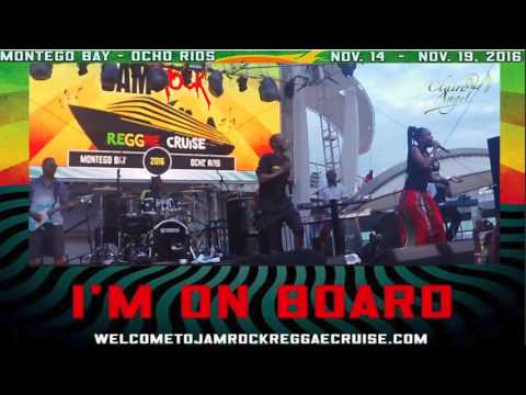 CLAIRE ANGEL & SHINEHEAD @ JAMROCK REGGAE CRUISE 2016
