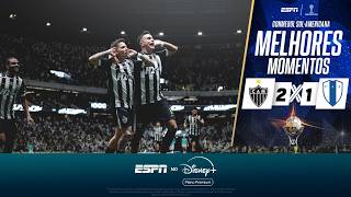ATLÉTICO-MG MARCA NO FIM E VENCE O JUVENTUD DE LAS PIEDRAS NA SUL-AMERICANA | MELHORES MOMENTOS