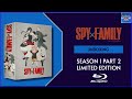 SPY X FAMILY Season 1 Part 2 Unboxing Limited Edition Blu Ray DVD UK