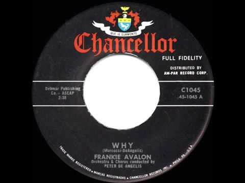 1960 HITS ARCHIVE  Why   Frankie Avalon