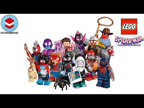 LEGO Marvel 71050 Spider-Man : Across the Spider-Verse - All 12 Minifigures Build