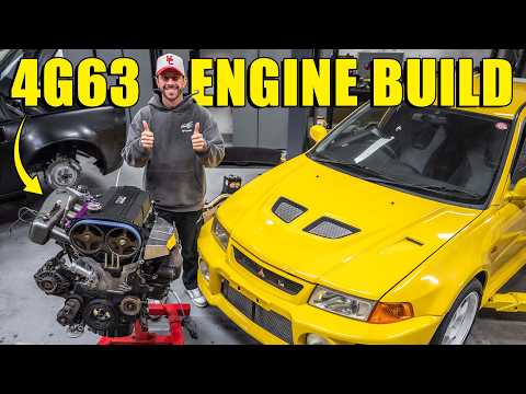 Building a 4G63 with Built Internals! - Mitsubishi Evo 5