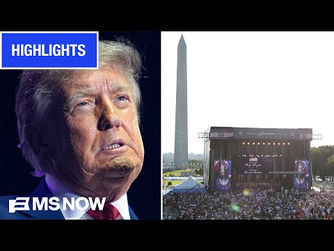 Watch Trump's 'Freedom 250' event timeline from artists DROPPING OUT to SMALL CROWDS | COMPILATION