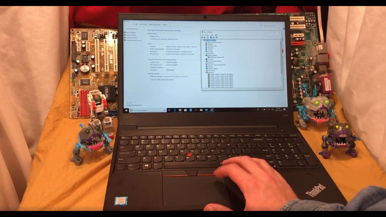 Lenovo ThinkPad E590 Review Benchmark A Look Inside - 15.6" - Core i7 8565U - 8 GB RAM - 256 GB SSD