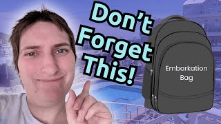 What’s in My Embarkation Day Bag for a Princess Cruise