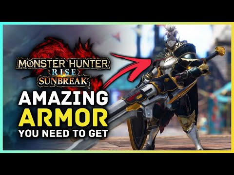 Monster Hunter Rise Sunbreak - This Hidden Armor Set is AMAZING for Gunlance & Charge Blade