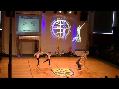 KOCIS und HRUSKOVA vs.  KONDRASHIN und KOZLOVA, World Masters Ljubljana 06.06.2015, M-Class, S-Final