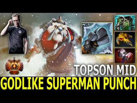 TOPSON Tusk Mid vs 23Savage Ft. Attacker | Godlike Superman Punch | Dota 2 | Pro Gameplay Highlights