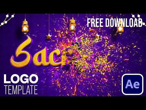 Easy After Effects Tutorial Particles Logo Text Animation Download Free Template