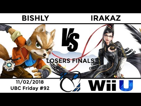 UBC Friday #92: Losers Finals - Bishly (Fox) vs Irakaz (Bayonetta)