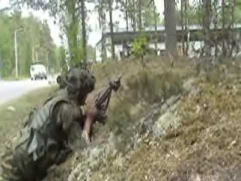 Finnish Army - Helsinki Guard Jaeger Regiment @ Ilves 08´ military training