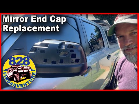 Toyota Tundra mirror cap replacement #toyota #trdpro #tundra #tundraoffroad