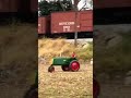 Girl On Tractor Races Steam Locomotive!  Train Race In Pennsylvania!  JawTooth #shorts