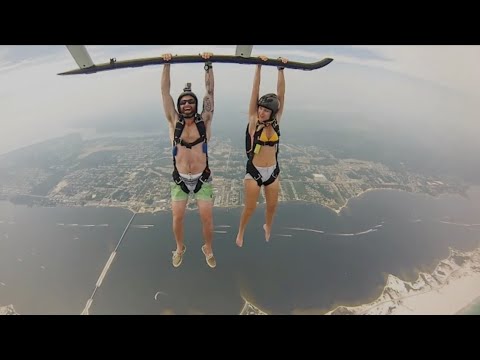 Burj Khalifa Pinnacle BASE Jump - 4K