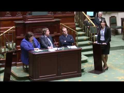 Parlementaire vraag Yoleen Van Camp aan Maggie De Block - 12/03:2015
