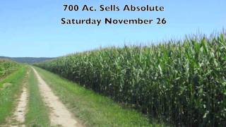 preview picture of video 'SOLD!!!   Monroe County Illinois 700 acre farm Auction'