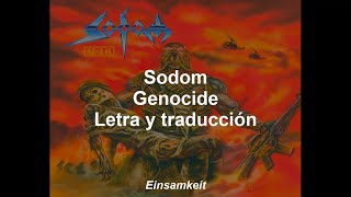 Sodom - Genocide - Letra y traducción al español