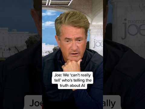 Joe: We ‘can’t really tell’ who’s telling the truth about AI