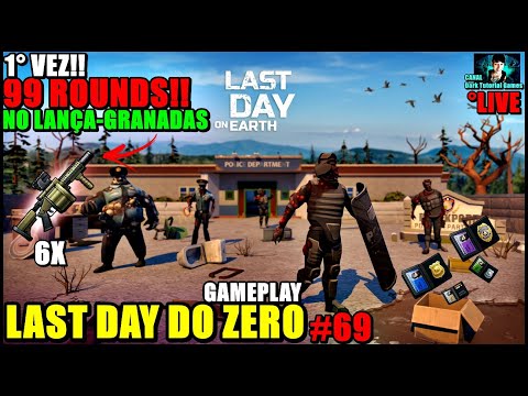 ●99 ROUNDS NA DELEGACIA DE POLICIA COMEÇANDO DO ZERO 👁 VÁRIOS BUGS Last Day On Earth GAMEPLAY #69