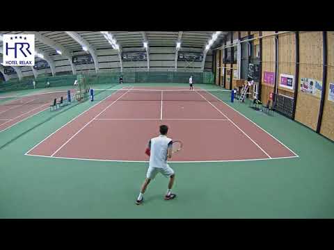 Daniel Vrba vs  Martin Šimeček   Halové MČR   TK Slavia Plzeň   8 1 2017  muži