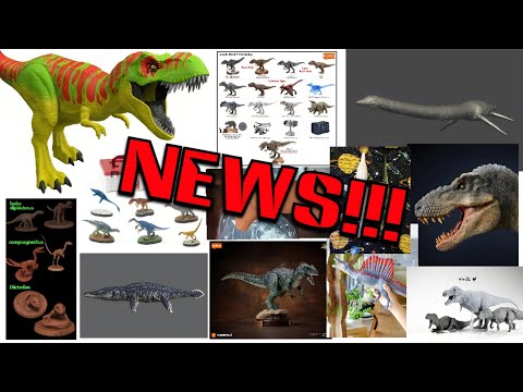 NEWS!!! New Mattel Jurassic World Reimagined Tyrannosaurus fully revealed!!! New Blokees revealed!