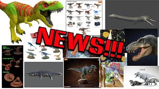 NEWS!!! New Mattel Jurassic World Reimagined Tyrannosaurus fully revealed!!! New Blokees revealed!