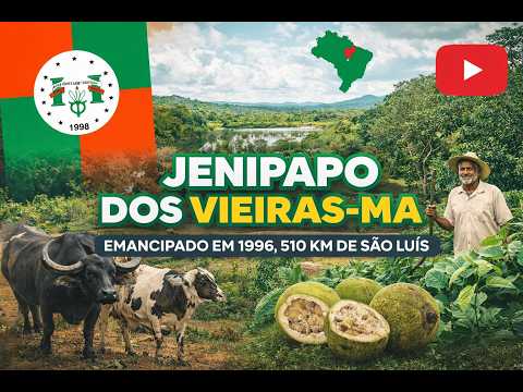 JENIPAPO DOS VIEIRAS - MA | História, Cultura e Belezas do Interior do Maranhão