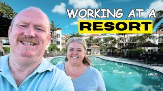 A Day in THE LIFE of an ON-SITE RESORT COUPLE | Gold Coast Australia