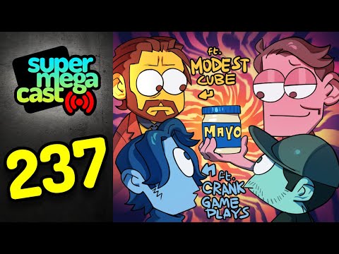 SuperMegaCast - EP 237: Four Men Talk (ft. CrankGameplays & ModestCube)