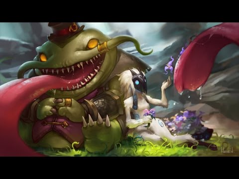 League of Legends Full Kindred Jungle Pre season 7 gameplay