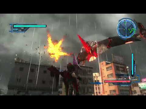 EDF Earth Defense Force 5 M 70 Aircrafts - Wing Diver Inferno