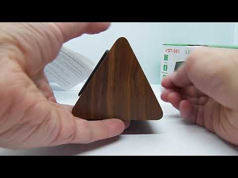 Часы настольные электронные с будильником VST-861