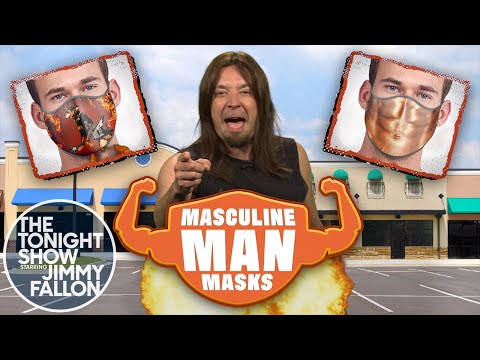 男性用マスクのCM (Masculine Man Masks Commercial)