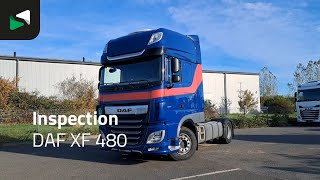 DAF XF 480 4X2 Retarder ACC Standklima Euro 6 truck tractor | Image 4 - Autoline