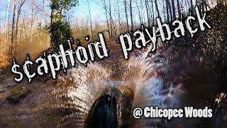 preview picture of video 'MTB Scaphoid payback at Chicopee Woods'