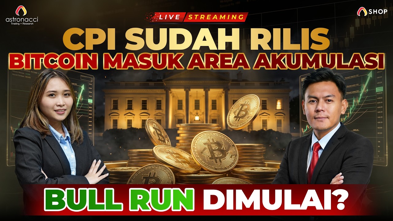 Setelah Data CPI, Bitcoin Masuk Area Akumulasi. Awal Bull Run atau Hanya Rebound?