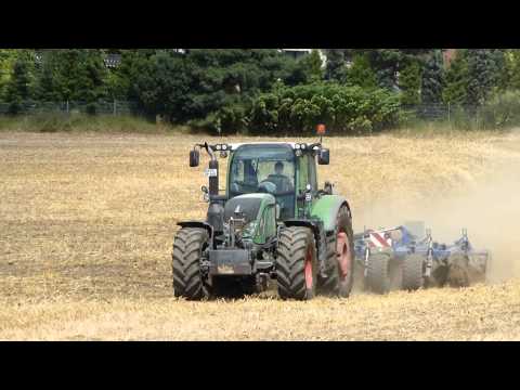 Stoppelsturz mit Fendt 722 und Köckerling