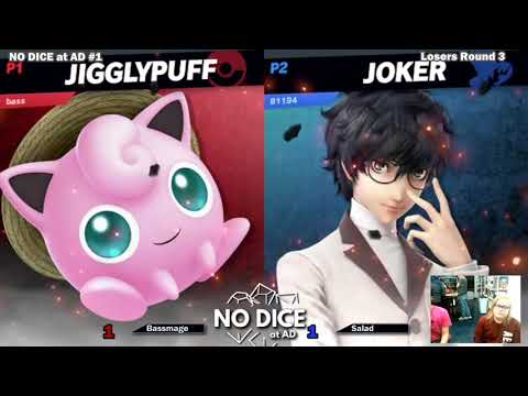 NO DICE at AD #1 - Salad (Joker) vs. Bassmage (Fox) - Winners R3