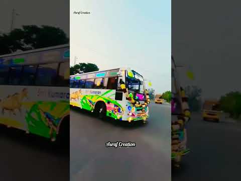 Sri.Kumaran Bus Mass Entry || With Mass Horn Music || #shorts #status #tnbus #4khd #hornsound