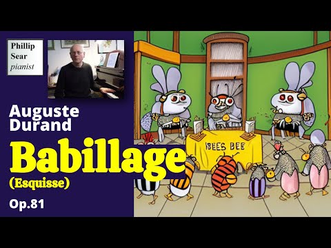 Auguste Durand: Babillage (Esquisse), Op.81