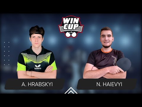 12:15 Andrii Hrabskyi - Nazarii Haievyi 27.09.2024 WINCUP Master. TABLE 2