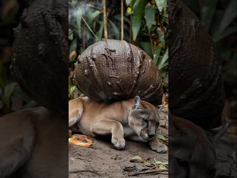 The Unlikeliest Rescue: A Capybara and a Puma in Need #animalrescue #amazonrescue #puma