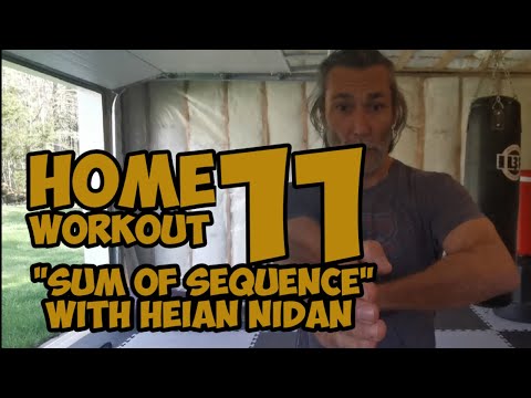 Home Workout 11: "Sum of Sequence" with Heian Nidan.