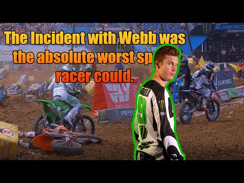 Adam Cianciarulo Talks About his Inevitable incident at Nashville Supercross.